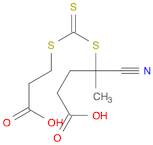 4-((((2-carboxyethyl)thio)carbonothioyl)thio)-4-cyanopentanoic acid