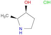 rac-(2R,3R)-2-methylpyrrolidin-3-ol hydrochloride, cis