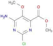 methyl 6-amino-2-chloro-5-methoxypyrimidine-4-carboxylate