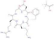 Cyclo(L-arginylglycyl-L-a-aspartyl-D-phenylalanyl-L-lysyl),mono(trifluoroacetate)