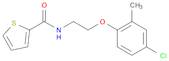 2-Thiophenecarboxamide, N-[2-(4-chloro-2-methylphenoxy)ethyl]-