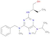 1-Butanol,2-[[9-(1-methylethyl)-6-[methyl(phenylmethyl)amino]-9H-purin-2-yl]amino]-, (2R)-