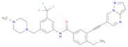 4-ethyl-N-{3-[(4-methylpiperazin-1-yl)methyl]-5-(trifluoromethyl)phenyl}-3-(2-{pyrazolo[1,5-a]pyrimidin-6-yl}ethynyl)benzamide
