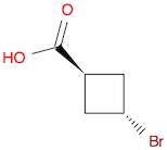 (1r,3r)-3-bromocyclobutane-1-carboxylic acid, trans