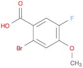 2-Bromo-5-fluoro-4-methoxybenzoic acid