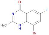 8-Bromo-6-fluoro-2-methylquinazolin-4(3H)-one