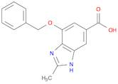 4-(benzyloxy)-2-methyl-1H-benzo[d]imidazole-6-carboxylic acid