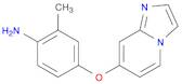 4-(Imidazo[1,2-A]Pyridin-7-Yloxy)-2-Methylaniline