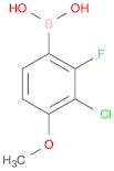 (3-Chloro-2-fluoro-4-methoxyphenyl)boronic acid