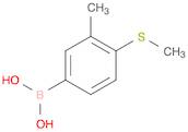 3-Methyl-4-(methylsulfanyl)phenylboronic acid