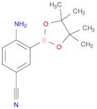 2-Amino-5-cyanophenylboronic acid pinacol ester