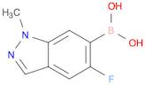 5-Fluoro-1-methyl-1h-indazole-6-boronic acid