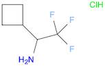 1-cyclobutyl-2,2,2-trifluoroethan-1-amine hydrochloride