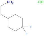 2-(4,4-difluorocyclohexyl)ethan-1-amine hydrochloride