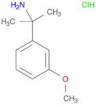 2-(3-METHOXYPHENYL)PROPAN-2-AMINE HYDROCHLORIDE