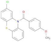 2-chloro-10-(4-methoxybenzoyl)-10H-phenothiazine