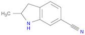 2-methyl-2,3-dihydro-1H-indole-6-carbonitrile