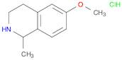 6-methoxy-1-methyl-1,2,3,4-tetrahydroisoquinoline hydrochloride