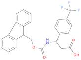 3-(9H-FLUOREN-9-YLMETHOXYCARBONYLAMINO)-3-(4-TRIFLUOROMETHYL-PHENYL)-PROP+