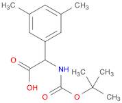 2-((tert-Butoxycarbonyl)amino)-2-(3,5-dimethylphenyl)acetic acid