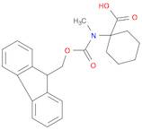 1-({[(9H-fluoren-9-yl)methoxy]carbonyl}(methyl)amino)cyclohexane-1-carboxylic acid