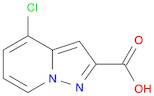 4-chloropyrazolo[1,5-a]pyridine-2-carboxylic acid