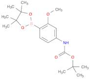 tert-butyl N-[3-methoxy-4-(tetramethyl-1,3,2-dioxaborolan-2-yl)phenyl]carbamate