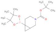 tert-butyl 6-(tetramethyl-1,3,2-dioxaborolan-2-yl)-3-azabicyclo[4.1.0]heptane-3-carboxylate