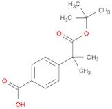 4-[1-(tert-butoxy)-2-methyl-1-oxopropan-2-yl]benzoic acid