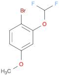 1-BROMO-2-(DIFLUOROMETHOXY)-4-METHOXYBENZENE