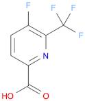 5-fluoro-6-(trifluoromethyl)pyridine-2-carboxylic acid