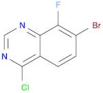 7-bromo-4-chloro-8-fluoroquinazoline