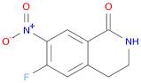 6-fluoro-7-nitro-1,2,3,4-tetrahydroisoquinolin-1-one