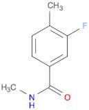 3-fluoro-N,4-dimethylbenzamide