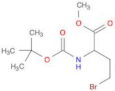 2-(tert-butoxycarbonylamino)-4-bromobutanoic acid methyl ester