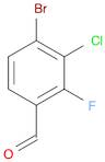 4-bromo-3-chloro-2-fluorobenzaldehyde