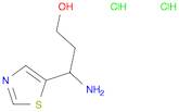 3-amino-3-(1,3-thiazol-5-yl)propan-1-ol dihydrochloride