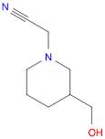 2-(3-(hydroxymethyl)piperidin-1-yl)acetonitrile