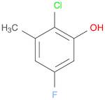 2-chloro-5-fluoro-3-methylphenol