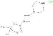 tert-Butyl 3-(piperazin-1-yl)azetidine-1-carboxylate dihydrochloride