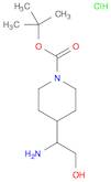 tert-Butyl 4-(1-amino-2-hydroxyethyl)piperidine-1-carboxylate hydrochloride