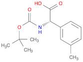 (S)-2-((tert-Butoxycarbonyl)amino)-2-(m-tolyl)acetic acid