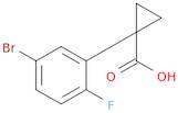 1-(5-Bromo-2-fluorophenyl)cyclopropanecarboxylic Acid