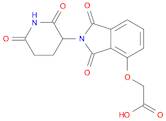 2-[[2-(2,6-Dioxo-3-piperidinyl)-2,3-dihydro-1,3-dioxo-1H-isoindol-4-yl]oxy]aceticacid