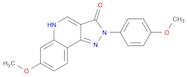 2,5-Dihydro-7-methoxy-2-(4-methoxyphenyl)-3H-pyrazolo[4,3-c]quinolin-3-one