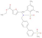 Ethyl5-[[[[3'-(Methylsulfonyl)[1,1'-biphenyl]-4-yl]methyl][(2,4,6-trimethylphenyl)sulfonyl]amino]methyl]-2-furancarboxylate