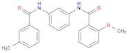 2-Methoxy-N-[3-[(3-methylbenzoyl)amino]phenyl]benzamide