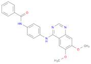N-[4-[(6,7-dimethoxy-4-quinazolinyl)amino]phenyl]-benzamide