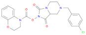 7-(4-chlorobenzyl)-1,3-dioxohexahydroimidazo[1,5-a]pyrazin-2(3H)-yl2,3-dihydro-4H-benzo[b][1,4]oxazine-4-carboxylate
