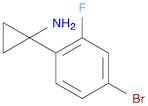 1-(4-Bromo-2-fluorophenyl)cyclopropanamine
